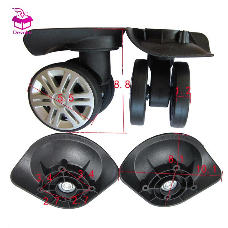 Bộ 2 Bánh Xe Thay Thế Cho Vali Kéo