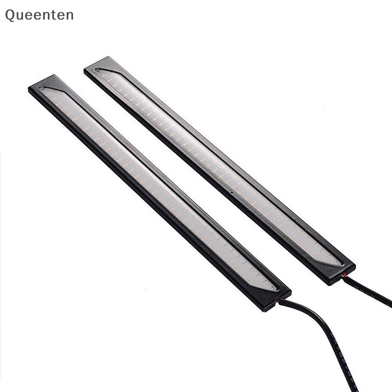 Đèn LED DRL DC 12V 17CM Siêu Sáng Chống Thấm Nước Màu Xanh Dương Cho Xe Hơi Qt QT