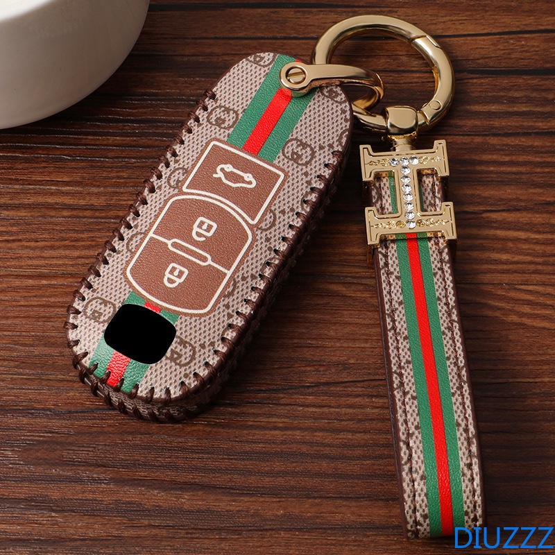 Vỏ Da Bảo Vệ Chìa Khóa Xe Hơi 2 3 4 Nút Cho Mazda 2 3 6 Axela Atenza CX-7 CX8 CX-5 CX5 CX-3 CX-9