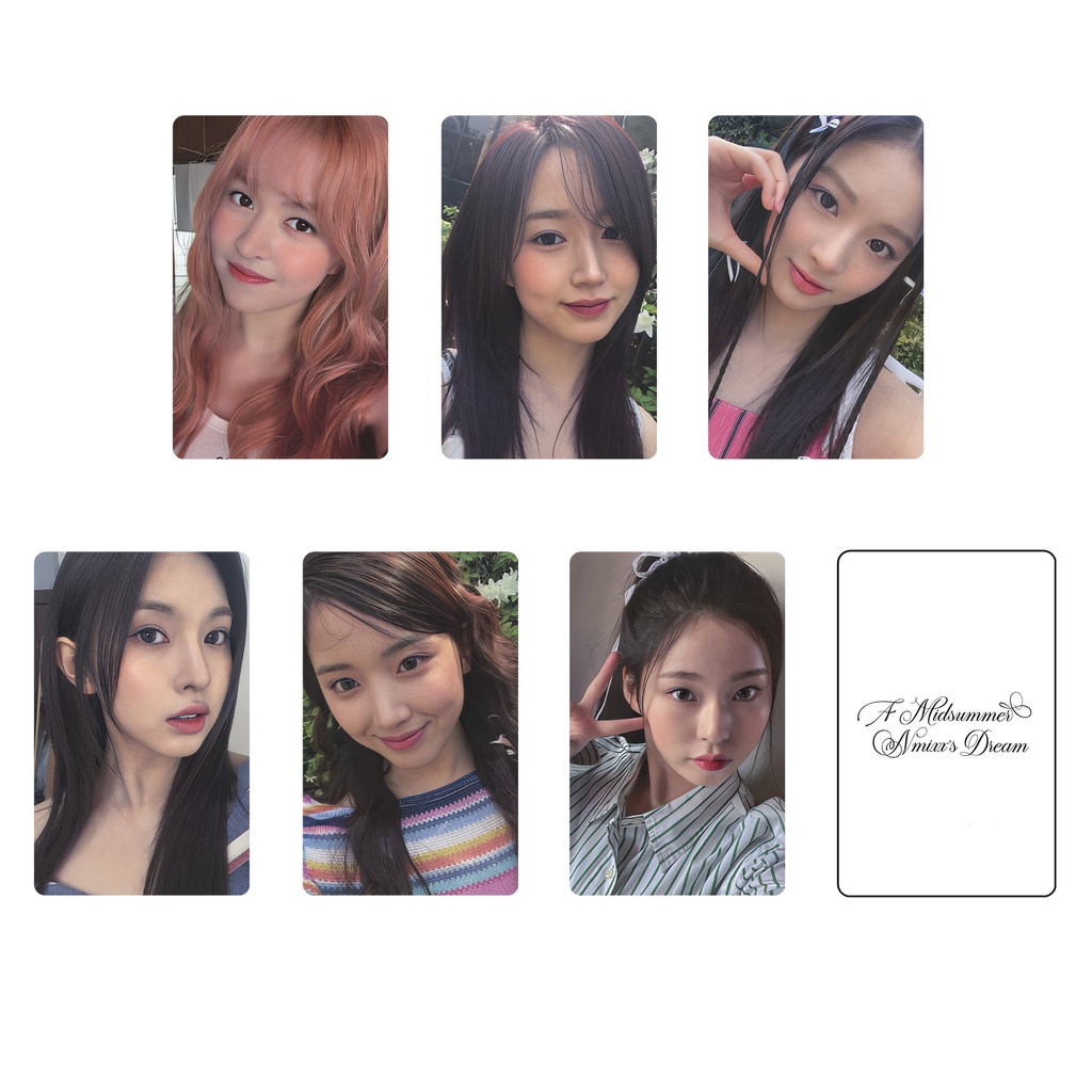 Bộ Sưu Tập Thẻ Hình Nhóm Nhạc Kpop Nmix