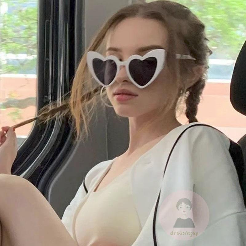 Kính Mát Gọng Mắt Mèo Phong Cách Vintage Thời Trang Cho Nữ