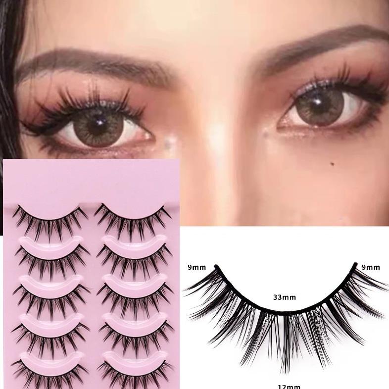 Set 5 Cặp Lông Mi Giả 3D Hóa Trang Thần Tiên Nhật Bản