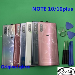 Ốp điện thoại mặt kính thay thế cho samsung galaxy note 10 n970 note10 plus n975