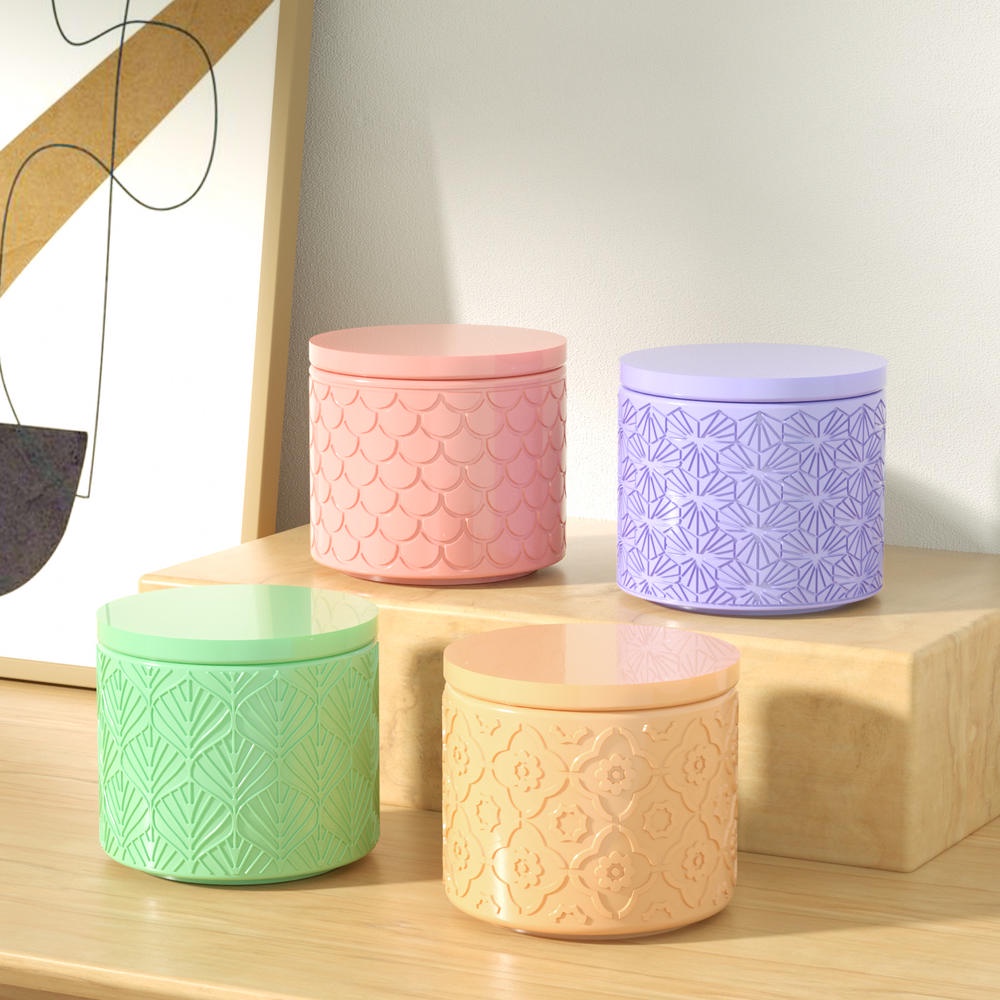 Khuôn Silicone Hình Trụ Làm Chậu Hoa / Nến Thơm DIY