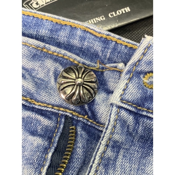 Nút Chrome Heart Chuyên Gắn Quần Jean Hàng Cao Cấp .