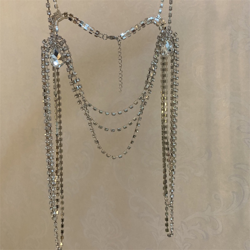 Vòng Cổ Choker Phối Ren Đính Đá Thời Trang Cho Nữ