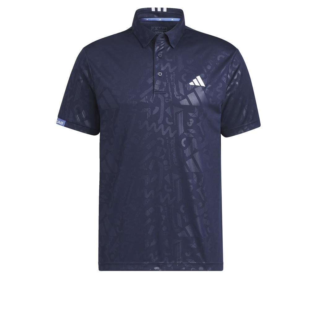 adidas Đánh gôn Áo Polo Dập Chìm AEROREADY Nam Màu xanh da trời HT6849
