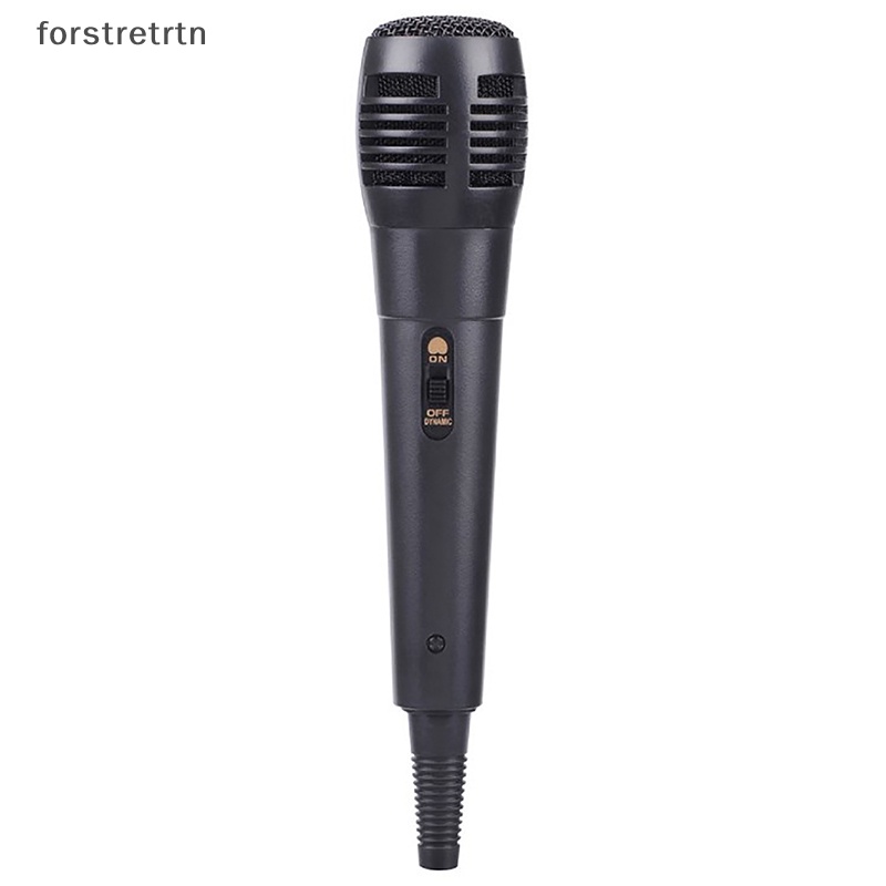 Forstretrtn micrô động có dây chuyên nghiệp micrô hát cho karaoke ghi âm ống giọng hát 6,35mm / 3,5mm en