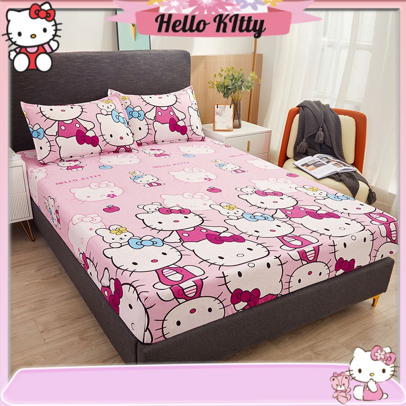 HelloKitty Bed Cover Bed Cover Bed Cover Vỏ bọc giường Vỏ bảo vệ Nệm Bao gồm tất cả Simmons Single P