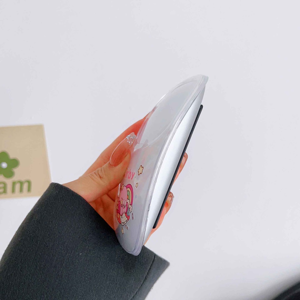 Đối với apple magic mouse1 / 2 case phim hoạt hình dễ thương ins fashion tpu earphone cover cho magic mouse 1 2 vỏ trong suốt bảo vệ
