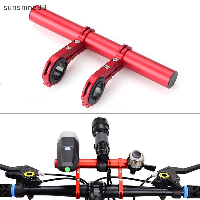 Su 20cm tay lái xe đạp có thể tháo rời đèn pha xe đạp mở rộng thanh giá đỡ máy tính giá đỡ đèn n