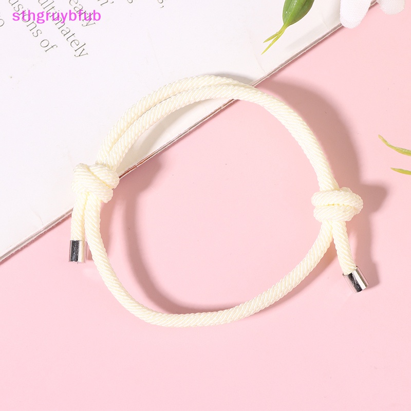 Sthb minimalist milan rope vòng tay nam nữ làm bằng tay có thể điều chỉnh chỉ đỏ vòng tay cặp đôi vòng tay người bạn tốt nhất quà tặng vn