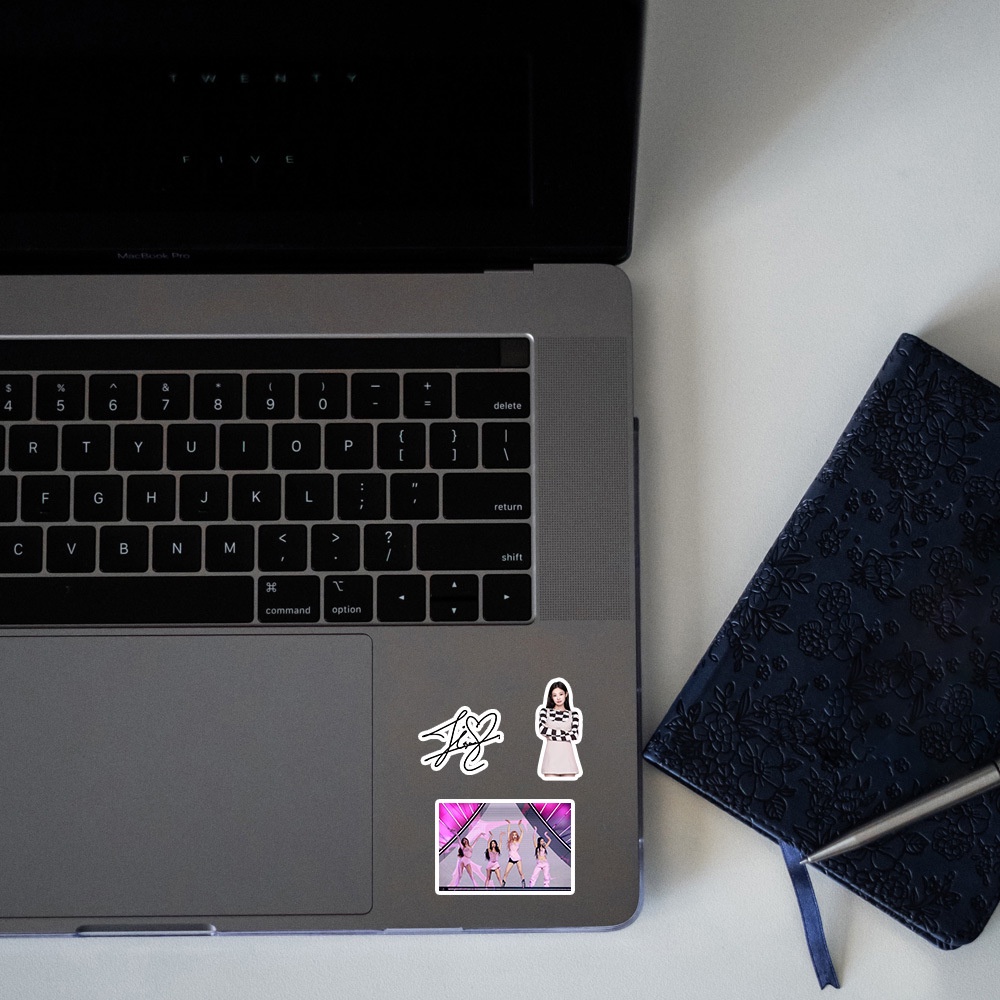 Blackpink Album LISA ROSE Stickers 2023 Coachella The Game Phone Laptop Luggage Sticker
