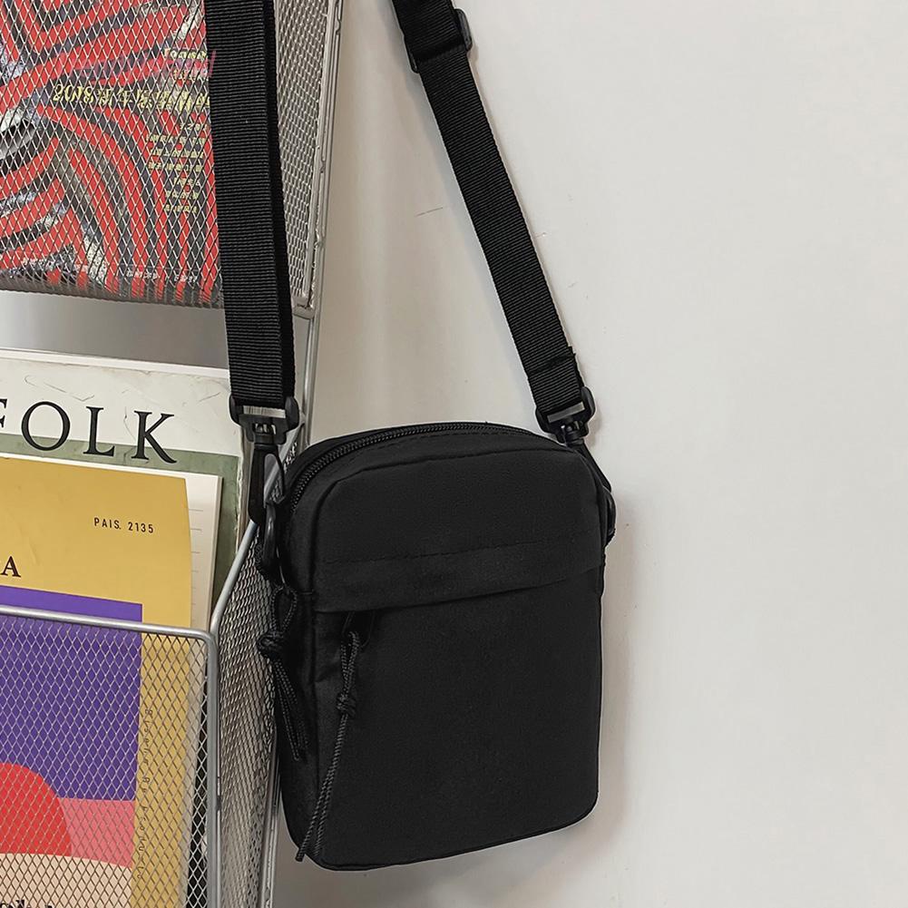 Canvas women \'s crossbody bag trend 2023 sling shoulder handbag hàn quốc solid color student phone bag simple shopper bags purse