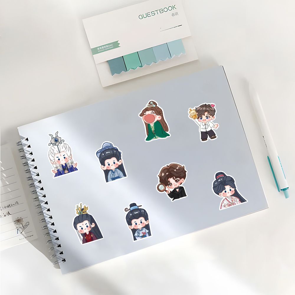 Hàng Bán Chạy 96 Nhãn Dán Trang Trí Họa Tiết Hoa Sen chengyi li xiangyi merchandise Chống Thấm Nước diy Quà Tặng Sưu Tầm