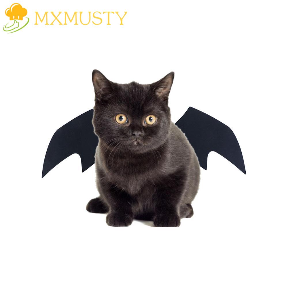 Mxmusty cánh dơi dễ thương đáng yêu cosplay trang trí halloween trang phục cho mèo phụ kiện vật nuôi quần áo vật nuôi đồ dùng tiệc trang phục cho chó