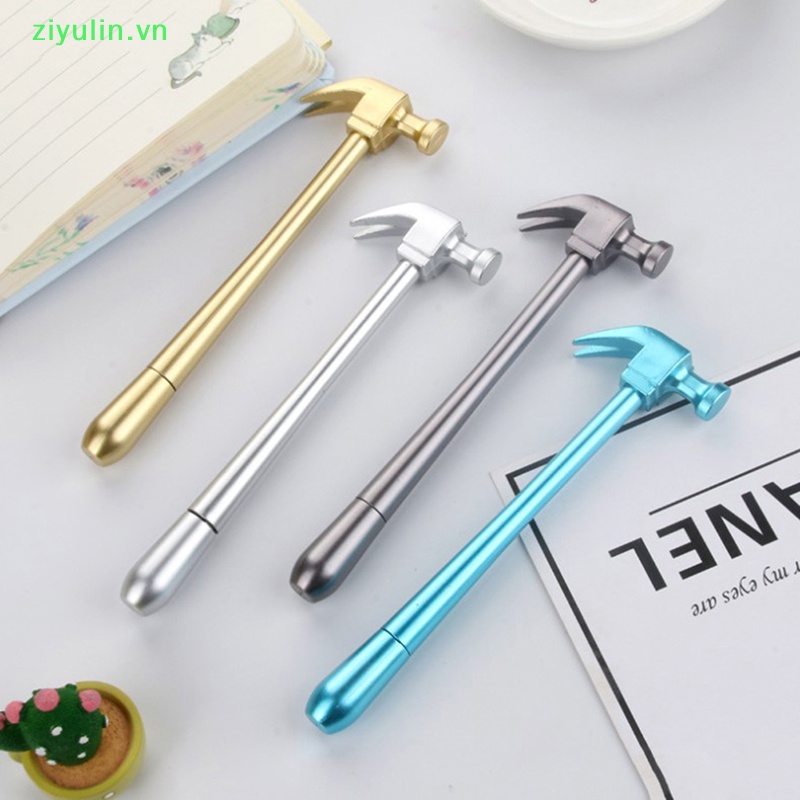 Ziyulin 1 cái dụng cụ búa kim loại văn phòng phẩm bút gel sáng tạo mô phỏng trường học cung cấp văn phòng dễ thương kawaii món quà vui nhộn vn