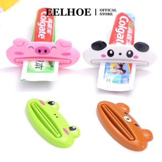Eelhoe hoạt hình dụng cụ bóp kem đánh răng dụng cụ đánh răng chăm sóc răng miệng ống đựng dụng cụ phòng tắm dụng cụ nhấn rửa mặt cuộn bóp hộp đựng miiki_vn