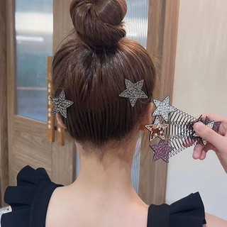 Lược Cài Tóc Đính Đá Giả Thời Trang Hàn Quốc