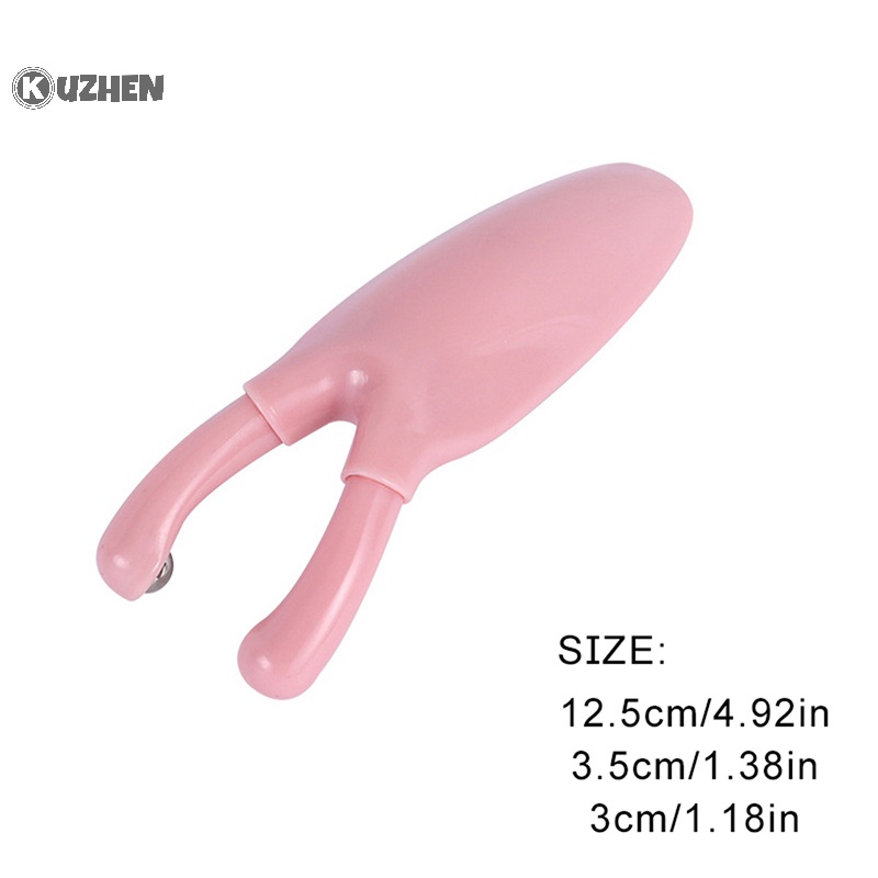 Kuzhen gua sha dụng cụ nạo khuôn mặt bằng nhựa y-shaped fork mũi massage mặt lifg hot