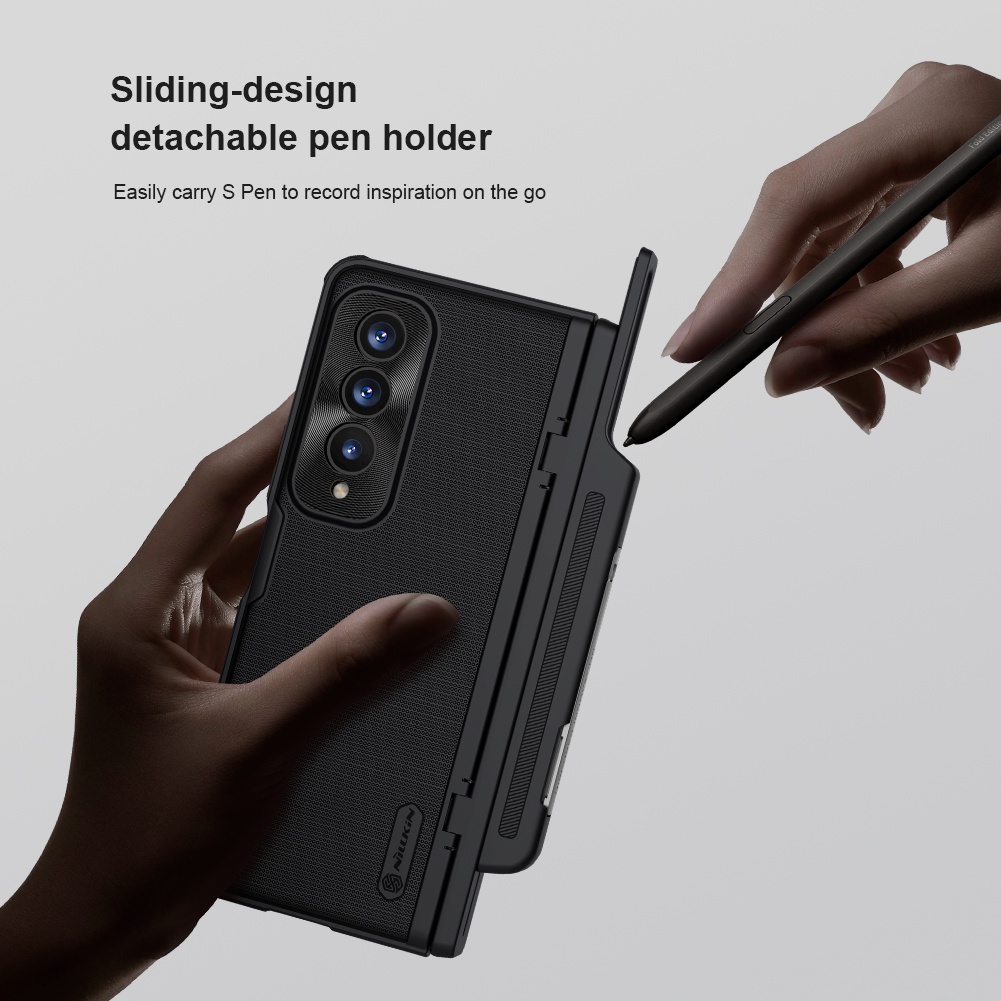 Ốp điện thoại nillkin super frosted shield fold case Samsung Galaxy Z Fold4 ultra thin matte tpu + pc chống bám vân tay Ốp điện thoại chống sốc