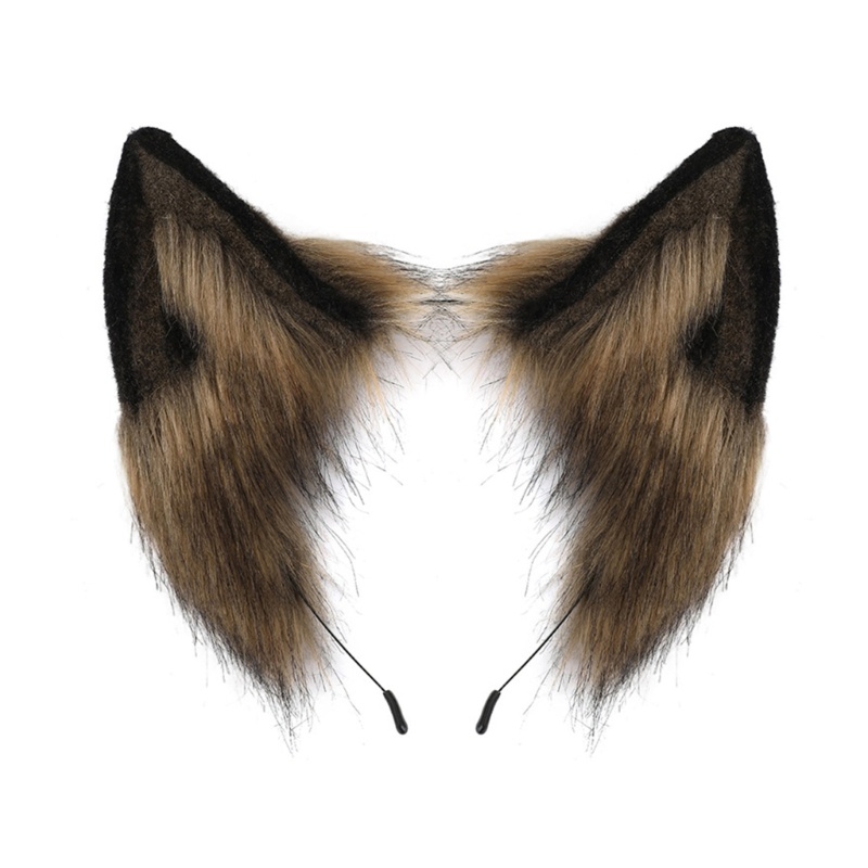 Băng Đô Cài Tóc Đính Tai Lông Hóa Trang Tiệc Sinh Nhật Cho Nữ