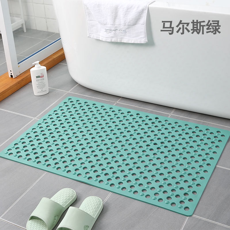 Thảm Lót Sàn Nhà Tắm Chống Trượt Hình Tổ Ong 46X79Cm * 6mm
