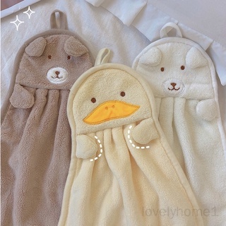 Khăn Lau Tay Mềm Mại Thấm Hút Nước Tốt Thân Thiện Với Làn Da Hình Động Vật Dễ Thương