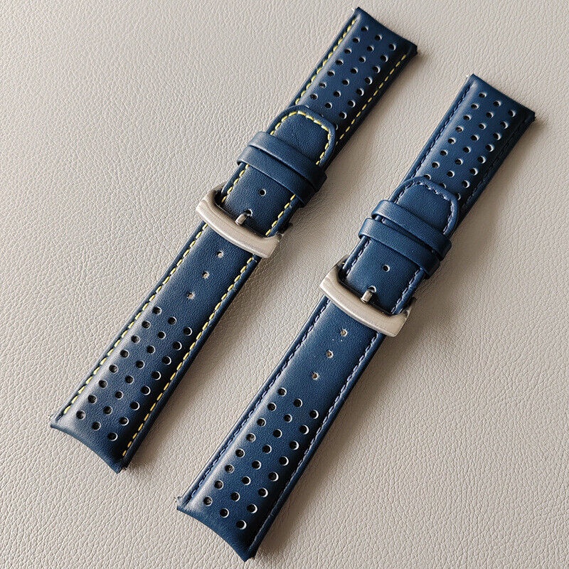 Dây Da Thay Thế Cho Đồng Hồ Citizen Blue Angels AT8020-03L AT9031-52L 23mm 22mm