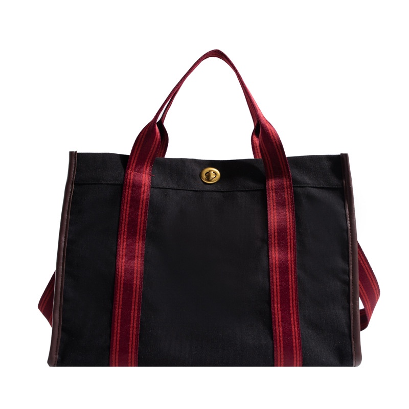 Túi Tote Đeo Vai Sức Chứa Lớn Thời Trang Mùa Xuân 2023 Phong Cách Cổ Điển Đơn Giản Dành Cho Bạn Nữ