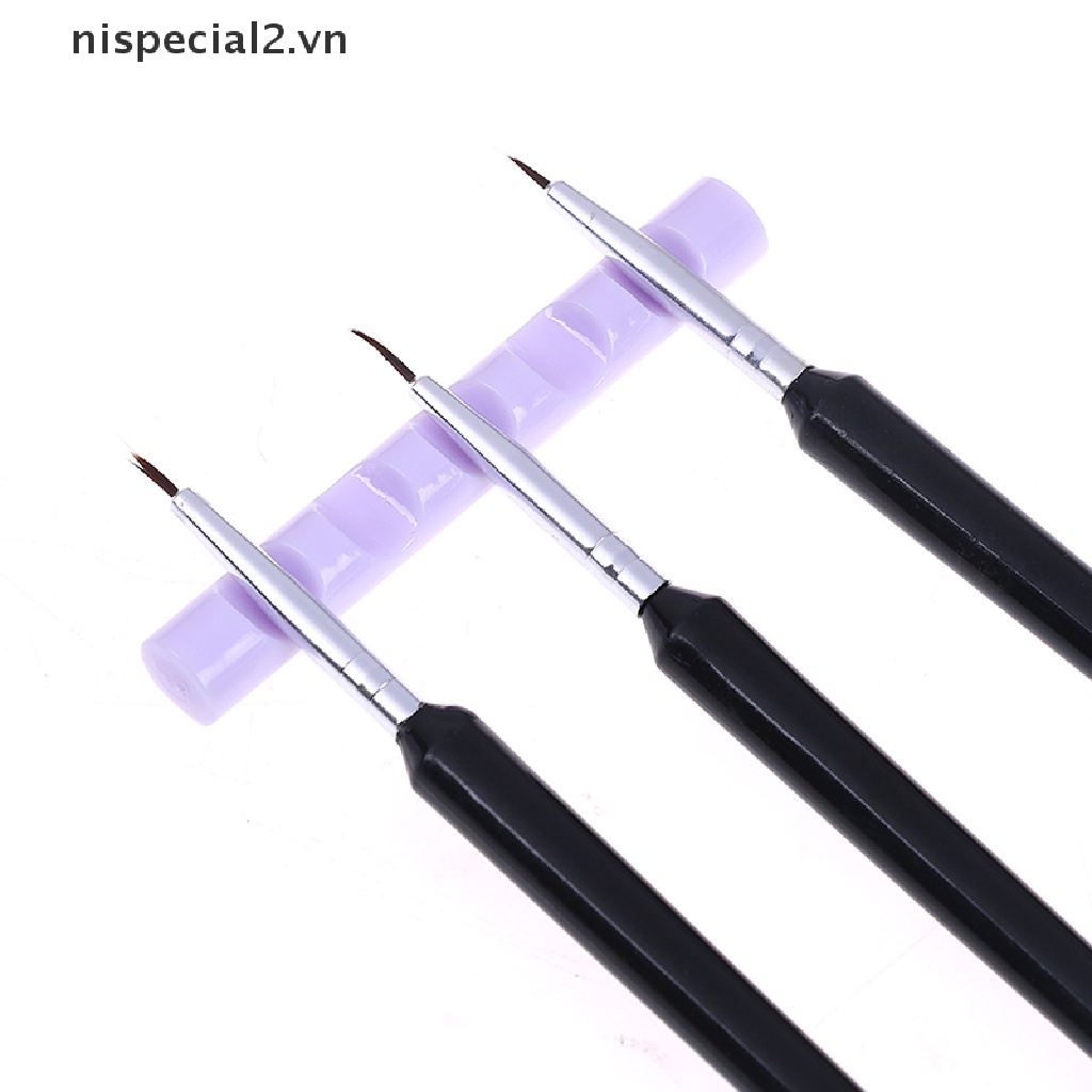 Giá Đỡ Cọ Vẽ Móng Tay Bằng acrylic Tiện Dụng