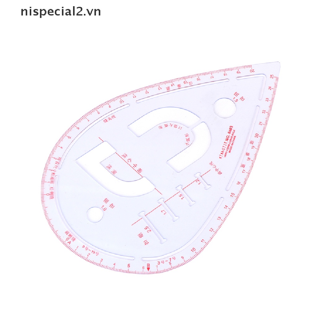 Bộ 7 Thước May Vá Đa Năng Tiện Dụng Cho Thợ May