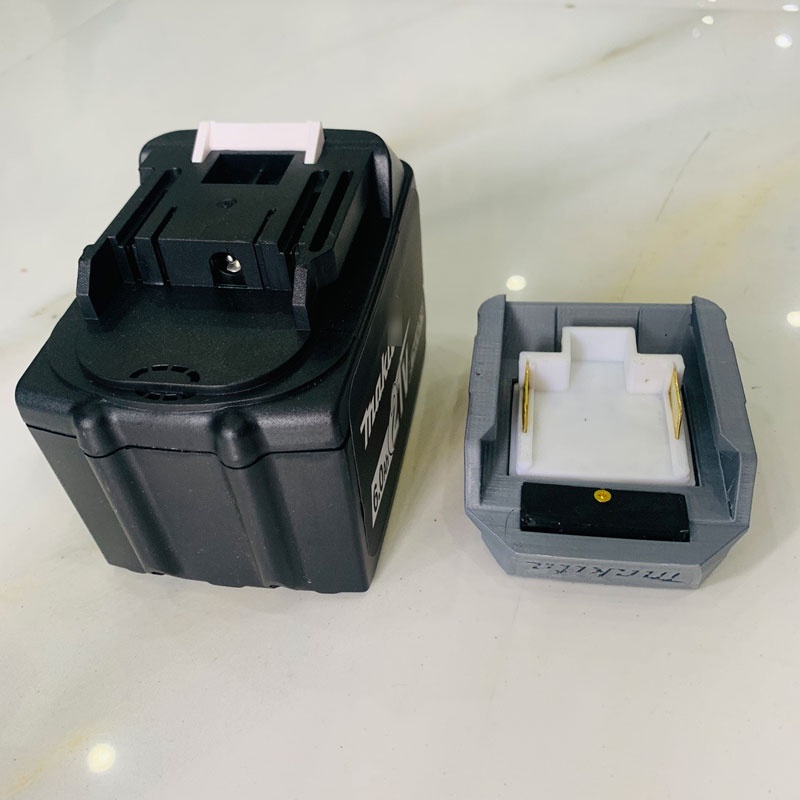 Ngàm Đế Chuyển Pin Phổ Thông 4cm Sang Chân Pin Trung Quốc Dayi A3   KMS