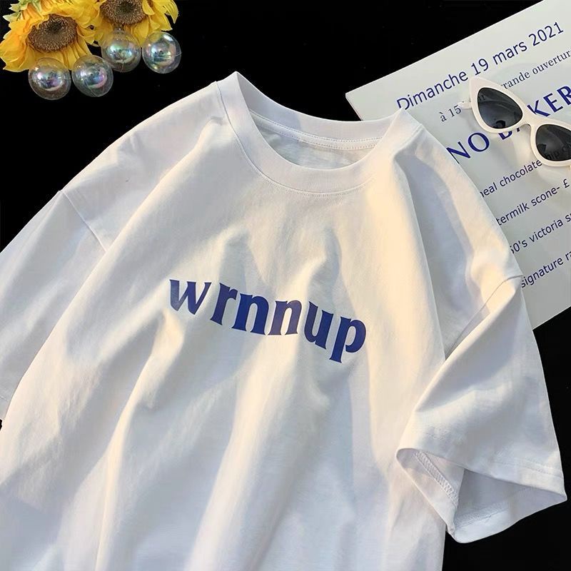 Áo Thun 100% Cotton Tay Ngắn Dáng Rộng Thời Trang Mùa Hè Dành Cho Nam Và Nữ