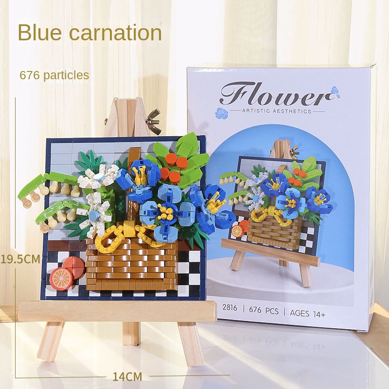 Tranh Treo Tường Hình Hoa Hướng Dương / Hoa Hồng / Khối Ba Chiều Làm Quà Tặng Giáng Sinh Cho Bé Trai Và Bé Gái