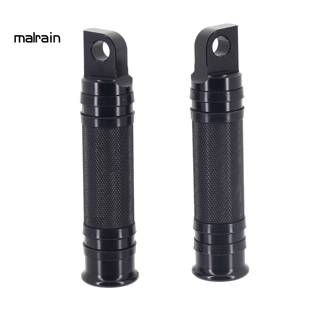 Set 2 Bàn Đạp Để Chân Bằng Nhôm Màu Đen Thay Thế Cho Xe Mô Tô 883 / Dyna / Softail / Fat Boy