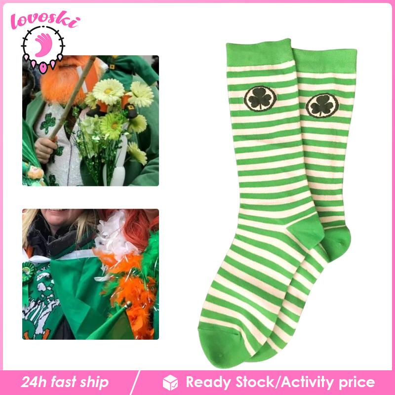Vớ Dài Qua Gối Kẻ Sọc Hóa Trang Nhân Vật Shamrock # 2