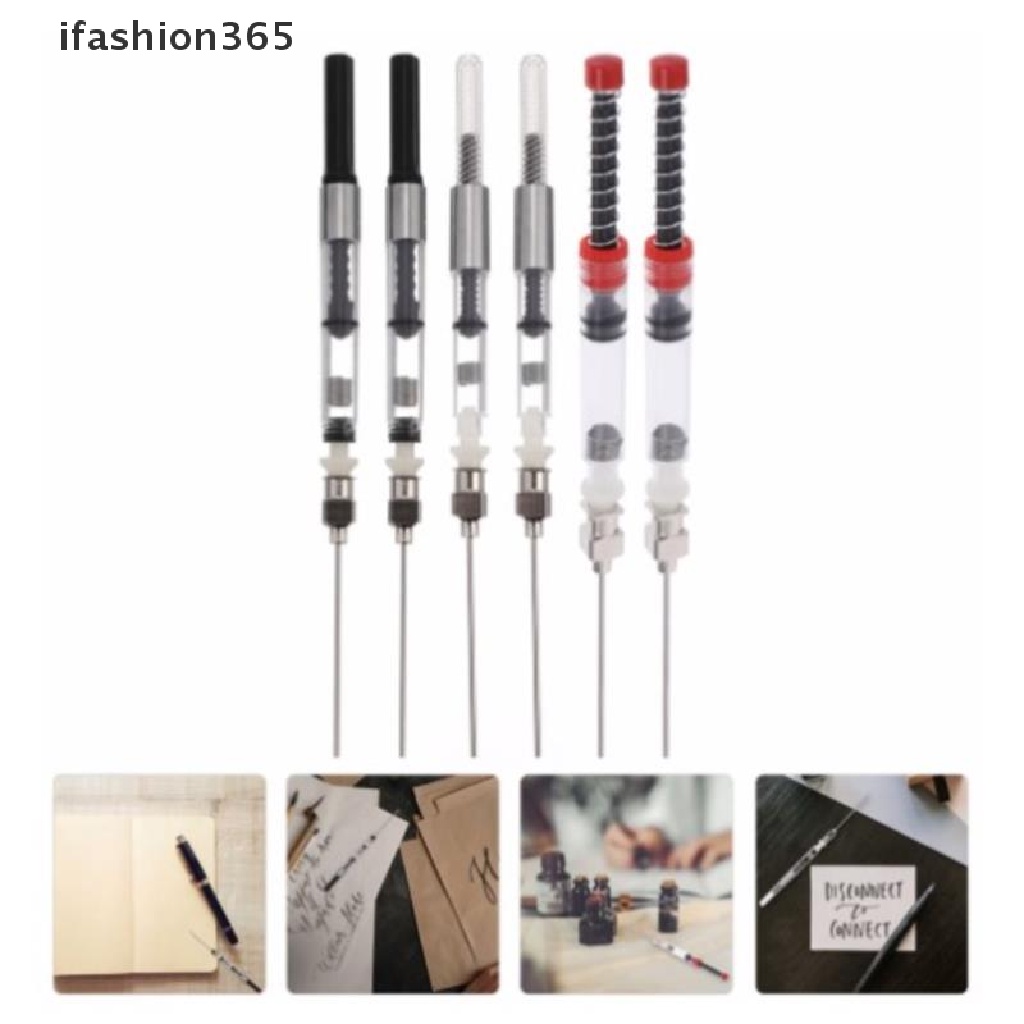 Set 3 / 6 Đầu Nối Ống Mực Bút Máy Tiện Dụng ifashion365