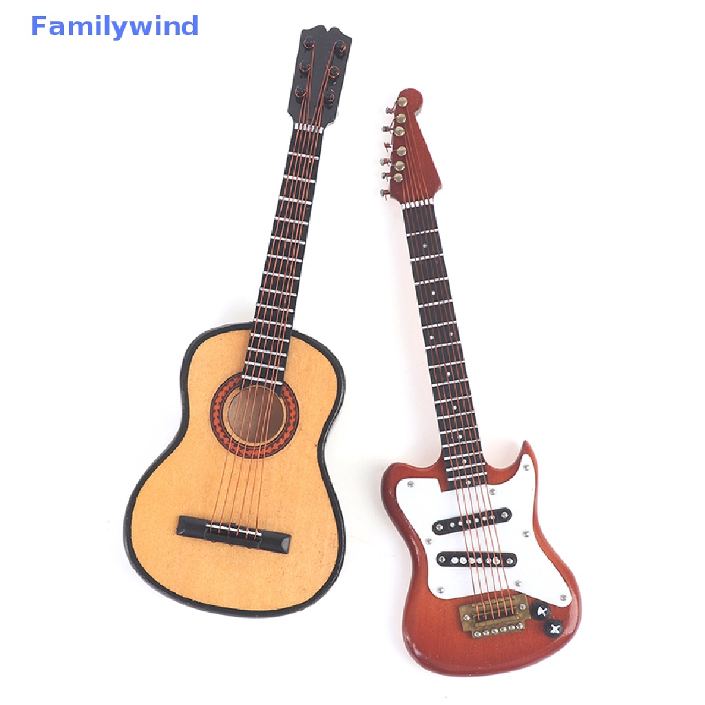 Đồ Chơi Đàn Ghita Kèm Giá Đỡ Cho Búp Bê Tỉ Lệ 1 / 6