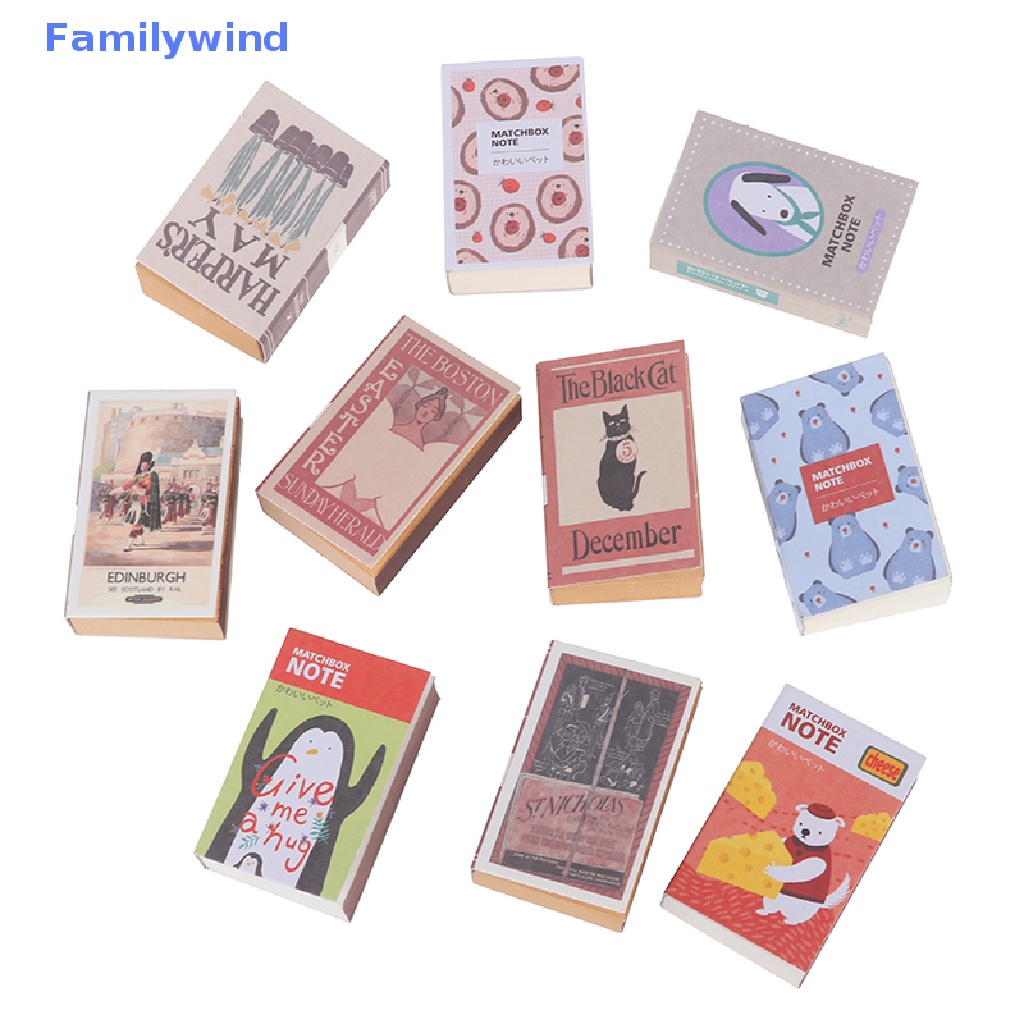 Sách Mini Tỉ Lệ 1: 12 Dùng Để Trang Trí Nhà Búp Bê