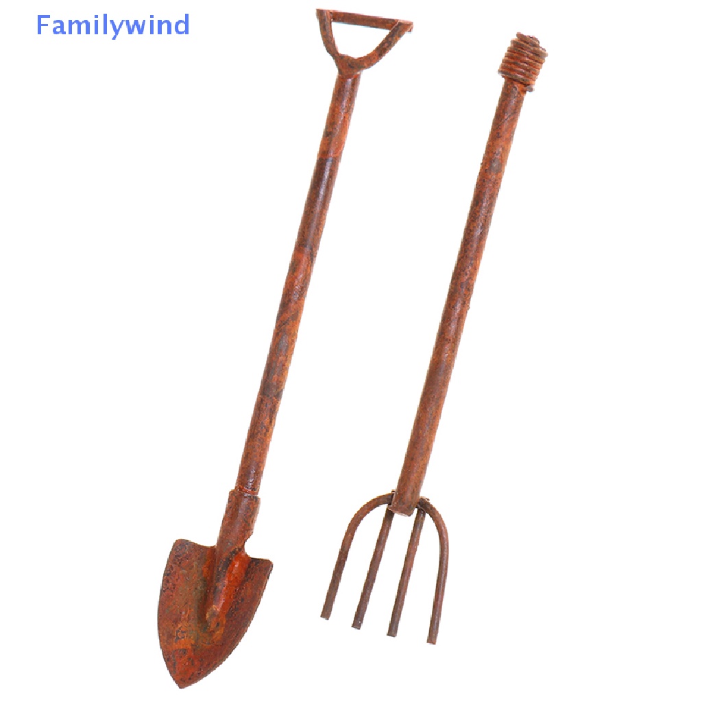 Bộ Dụng Cụ Làm Vườn Mini Tỉ Lệ 1: 12 Cho Nhà Búp Bê