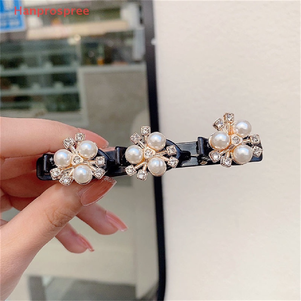 Kẹp Tóc Hình Hoa Đính Ngọc Trai Giả Thanh Lịch Thời Trang Cho Nữ