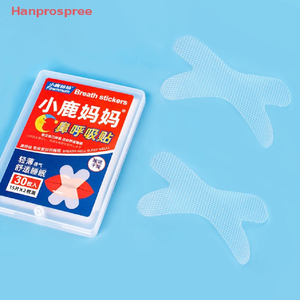 Bộ 30 Miếng Dán Mũi Chống Ngáy Chăm Sóc Sức Khỏe Tiện Dụng
