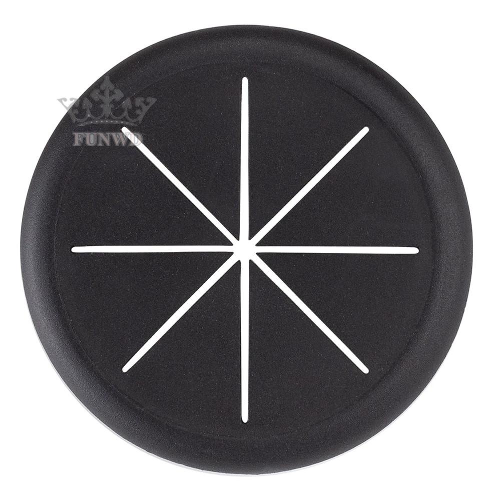 【FUNWD】Cable Cord Grommet Computer Desk Cable Cover Innovation Practical Flexible Cable