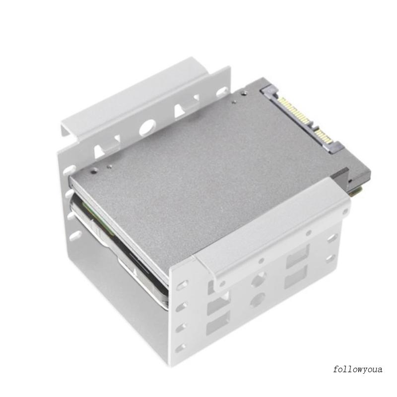 Khay Đựng Ổ Cứng Mở Rộng 4x 2.5In Sang 3.5 Inch 2.5 Inch Bằng Nhôm