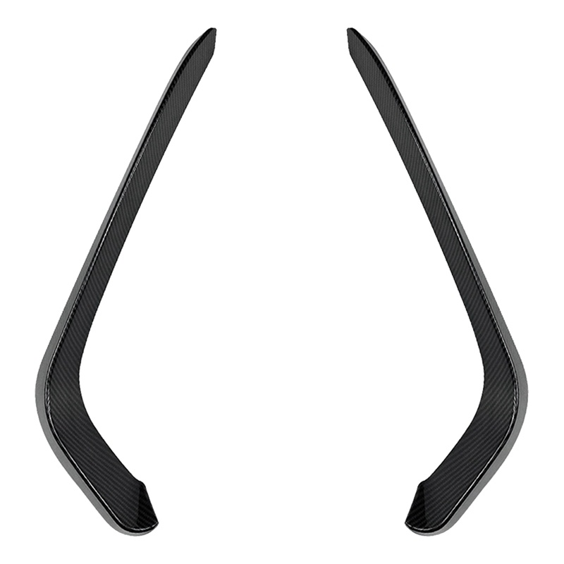 1 Cặp Miếng Dán Viền Đèn Pha Xe Hơi VW Passat B8 2016-2019 Bằng Chất Liệu Carbon