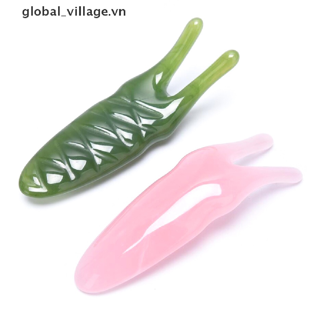 Bảng Gua Sha Sáp Ong Tự Nhiên Dùng Mát Xa Mặt Và Mắt