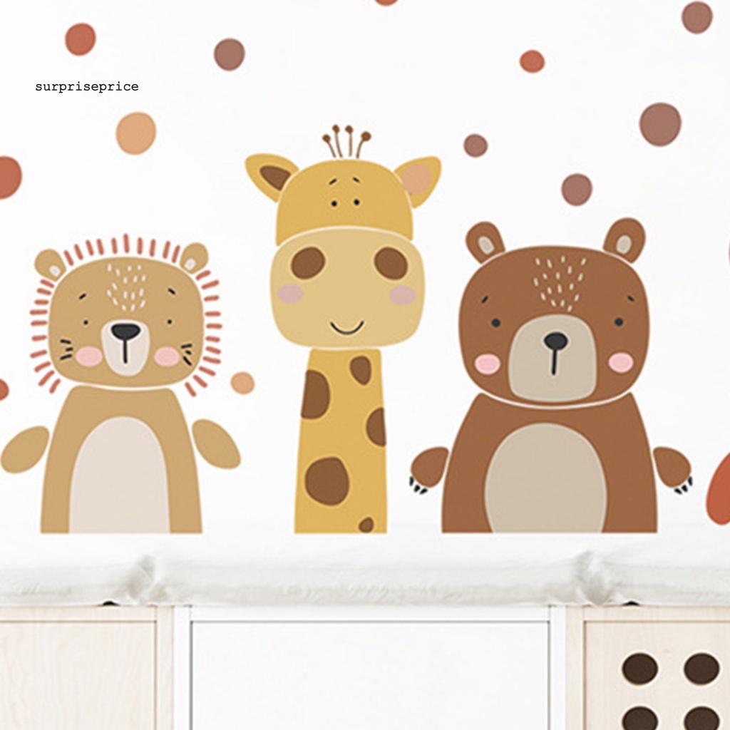 Miếng Dán PVC Hình Động Vật Hoạt Hình Trang Trí Nhà Cửa / Tiệc Cưới