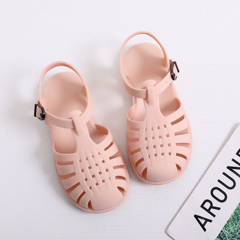 Xăng đan Đế Mềm Chống Trượt Thời Trang Mùa Hè Cho Bé Trai Gái