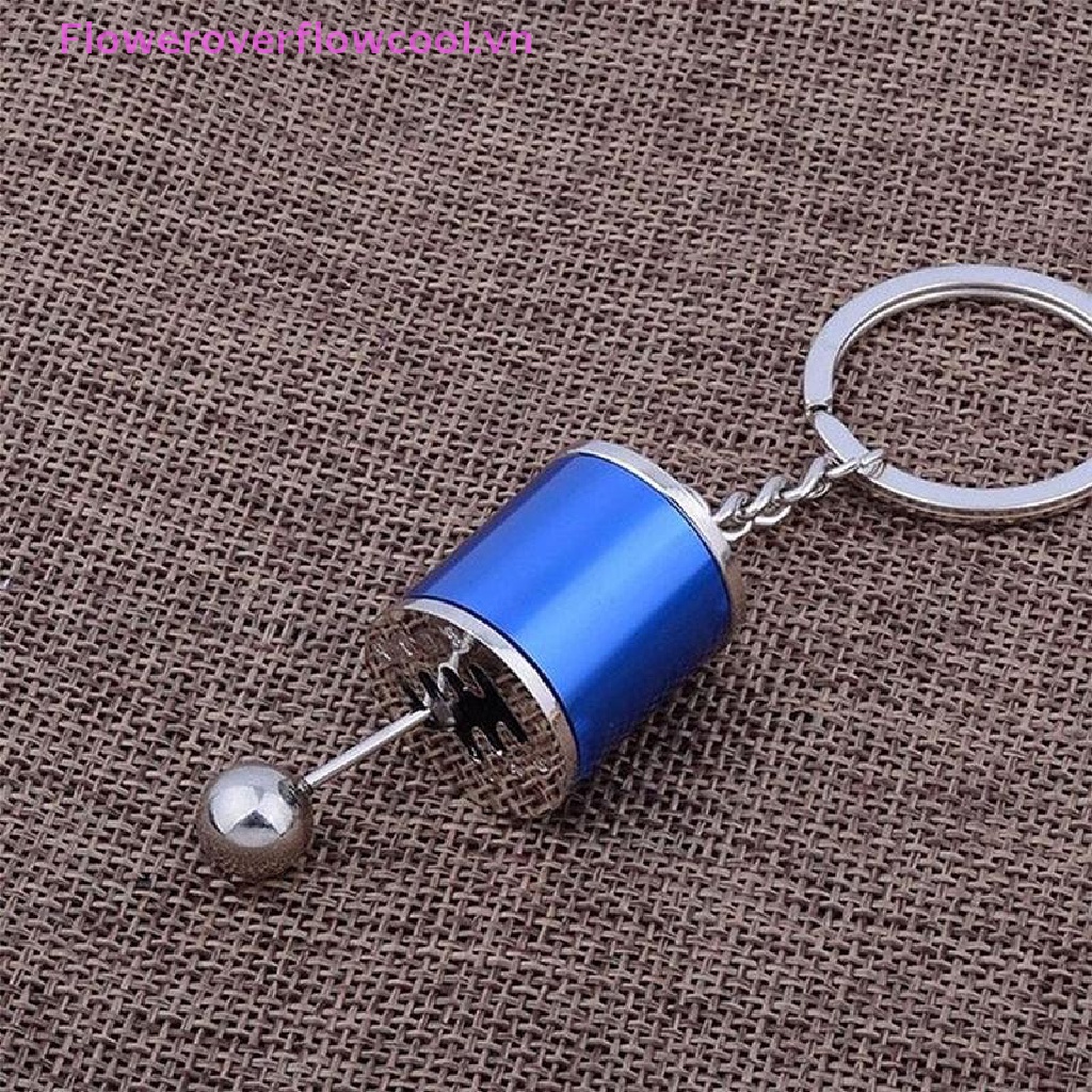 Móc Khóa Kim Loại Hình Hộp Số Tốc Độ Sáng Tạo Cho Xe Hơi